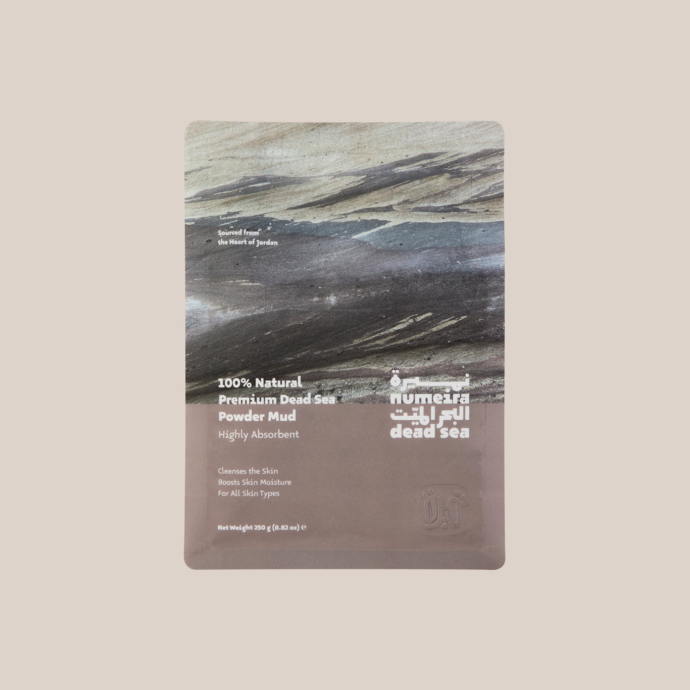 Totes Meer Pulver Schlamm